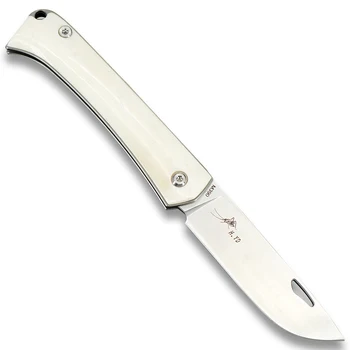 Twosun SLYDIMO BENDRAS M390 sulankstomas peiliukas stovyklavimo peilis medžioklės peilius, lauko išgyvenimo įrankis EDC Titano Kaulų Rankena TS161
