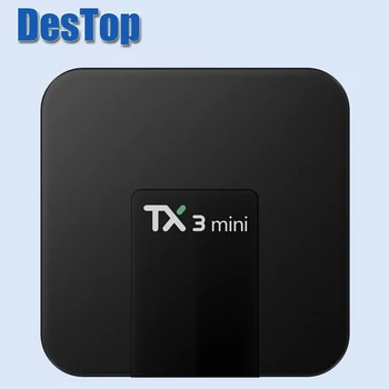TX3 Mini Smart TV Box Amlogic S905W 1.5 GHz, ir 2,4 GHz WiFi Android 8.1 1GB/2GB DDR3 16 GB ROM Paramos 4K Ultimate 1.4 HD 1pc