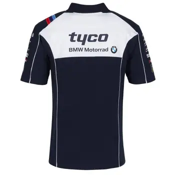 Tyco BMW Motorrad Oficila marškinėliai Polo paddock pitline teamwear motociklų lenktynių komanda vyriški