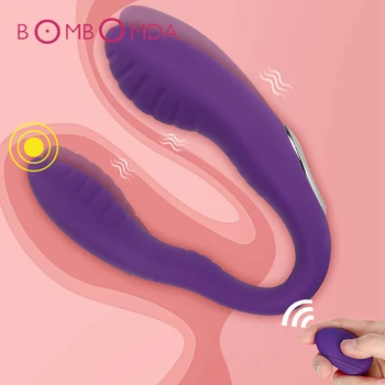 U Tipo Vibratorius Poroms G Spot Klitorį Stimuliuoja Analinis Vibratorius, Sekso Žaislas Moterims Erotinio Suaugusiųjų Sekso Žaislas Moterų Masturbators