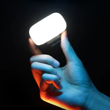 Ulanzi VL15 Mini RGB LED Vaizdo Šviesos Gopro Šviesos Mod Išmaniojo telefono Kamera, FOTOAPARATAS, Vaizdo Šviesos 
