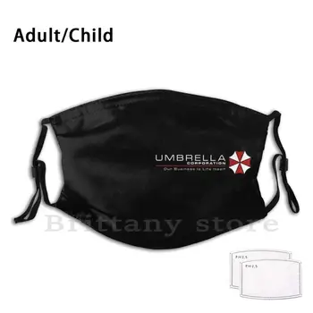 Umbrella Korporacijos Skalbti Suaugę Vaikai Filtras Burnos Kaukę Umbrella Korporacijos