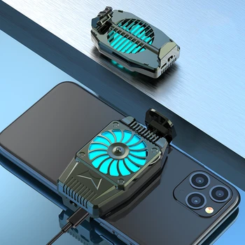 Universalus Mobiliojo Telefono USB Žaidimas Aušintuvo Aušinimo Sistemos Nešiojamas Ventiliatorius Gamepad Laikiklio Radiatoriaus Stovi Tylus Ir Tampus