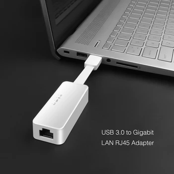 USB Ethernet Adapter USB 2.0/3.0 100/1000Mbps RJ45 Lan Gigabit ethernet USB Tinklo Konverteris, skirtas Kompiuteris Notebook Laptop