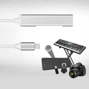 USB OTG Adapteris Įkrovimo Kabelis Apple OTG Adapterio Rinkinys Ipad Konverteris, Prie Fotoaparato Uosto Adapterio Kabeliu, Skirta 
