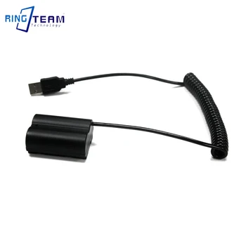 USB Pavasario Kabelį prie CP-W235 Manekeno Baterija NP-W235 DC Jungtis, skirta Fuji X-T4 XT4 Fotoaparatas