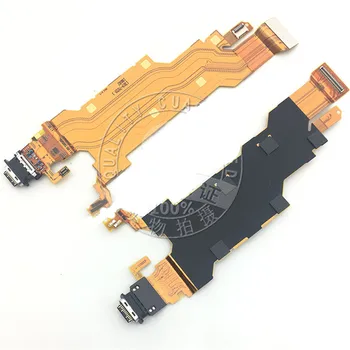 USB Įkrovimo lizdas Valdybos Sony Xperia XZ2 H8216 H8266 Įkroviklis Dokas Lizdo Jungties Modulio Flex Kabelis