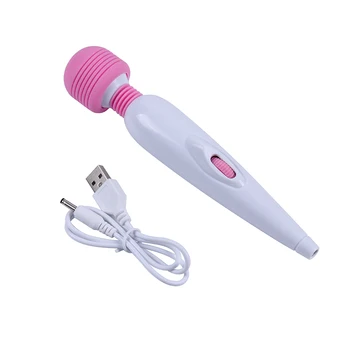 USB Įkrovimo Vandeniui G Spot AV Vibratoriai Klitorio Stimuliatorius Vibratorius Body Massager Vibrator Sekso Žaislai Moteris