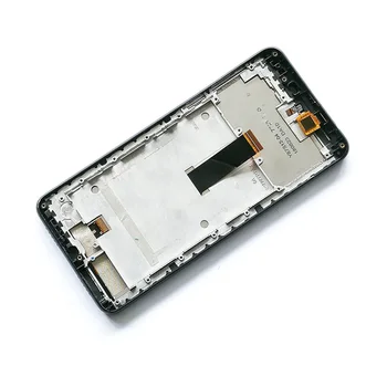Už Doogee X60L LCD Ekranas Jutiklinis Ekranas skaitmeninis keitiklis Asamblėjos Tobulas Darbas Doogee X60 / X60L Telefono Ekraną Su karkasu