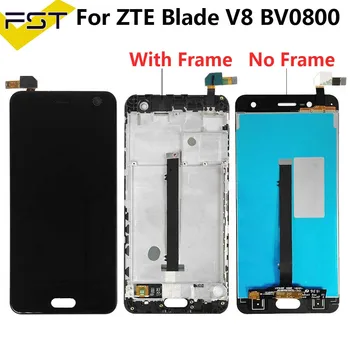 Už ZTE Blade V8 BV0800 LCD Ekranas+Touch Ekranas skaitmeninis keitiklis komplektuojami Su Rėmo Pakeisti Dalys, Telefonų Priedai+Įrankiai+Klijai