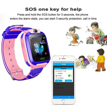 Vaikai Smart laikrodis-Telefonas Vaikams Smartwatch LBS Vietos SIM Kortelę Skambučio Kūdikių Laikrodžiai Tracker Berniukų, Mergaičių Smart Priedai