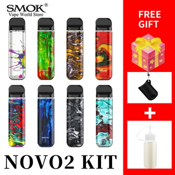 VAPE SMOK NOVO2 Rinkinys 800 mah Baterija Cigarečių Electronique 2ml Bakas Novo MTL Pod vS smok Nord Vape pen