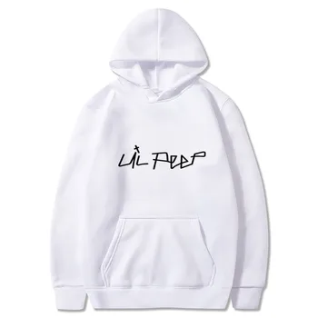 Varžto sriegio matuoklis Hoodies Lil Peep spausdinti Vyrų, Moterų Vilnos Marškinėlius Mados Pavasario Rudens Hip-Hop Streetwear Puloveris Viršūnės