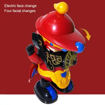 Veidas Keičiasi Lėlės Šviesos Muzika Robotas Pekino Operos Veidą Pakeisti Šokantis Robotas Facebook Automatiškai Konvertuoti Žaislas Vaikams Kalėdų Dovanos