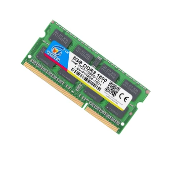 VEINEDA DDR3 4gb 8gb 1600NHz PC3-12800 So-dimm Ram Suderinama ddr3 1333 PC3-10600 ddr 3 204pin 1,5 V AMD Intel Nešiojamas kompiuteris
