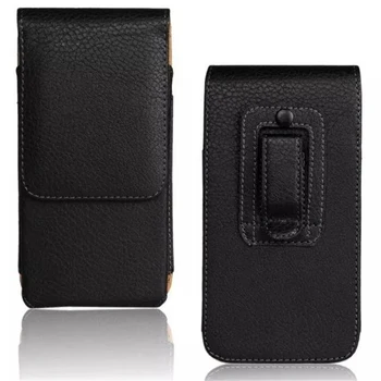 Vertikalus Telefono Krepšys Case Sony Xperia XZ2 XZ3 Premium XA1 XA2 Ultra Su Diržo Dėklas Juosmens Dėklas Odinis Sporto Padengti Krepšys