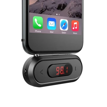 VISIŠKAI Universalus FM Siųstuvas Wireless Audio Adapteris 3,5 mm Jack Xiaomi 