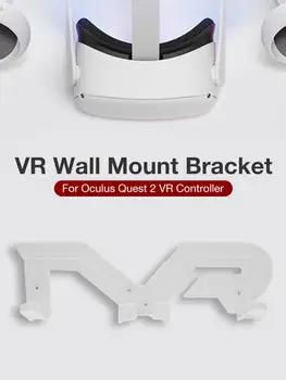 VR Akinius tvirtinimo prie Sienos Laikiklis, Universalus Balta ABS, Virtualios Realybės laisvų Rankų įranga Stovas-Laikiklis, Skirtas Oculus Rift S/Quest 2 VR Priedai