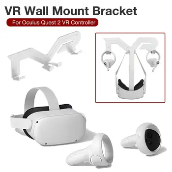 VR Akinius tvirtinimo prie Sienos Laikiklis, Universalus Balta ABS, Virtualios Realybės laisvų Rankų įranga Stovas-Laikiklis, Skirtas Oculus Rift S/Quest 2 VR Priedai