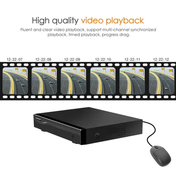 VStarcam HD 16CH NVR HDMI VGA Audio išvesties 16 Kanalu Tinklo Vaizdo įrašymo H. 265 ip kameros CCTV Saugumo Sistemos N8216