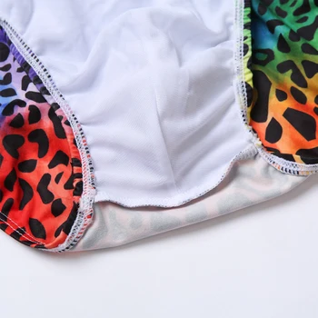 Vyrai Leopard seksualus bikini maudymosi kostiumėliai, kelnės skrynios Vyriškos maudymosi kostiumas Kelnės Plaukimo Plaukti Burlente Paplūdimio Šortai, maudymosi kostiumėlį Bikini Sunga