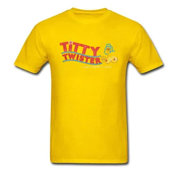 Vyras Marškinėlius Kuponai Vasaros Titty Twister Klubą, Nuo Sutemų Iki Aušros T Shirts Pragarą Top marškinėliai Madingi Užsakymą Drabužių XS
