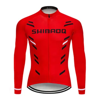 Vyrų dviračių drabužius Shimanoful ilgomis rankovėmis rudenį ir žiemą greitai-džiovinimo kalnų dviratį dviračiu drabužius kelių kvėpuojantis