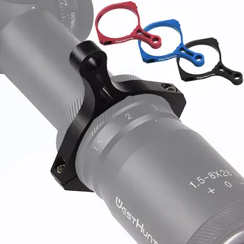 Westhunter Medžioklės Riflescope pakeisti Vaizdą Mesti Svirtis Žiedas 44MM/45MM/46MM Diametro Reguliavimo Žiedas taikymo Sritis Priedai