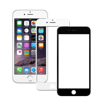 White&Black Priekiniai LCD Jutiklinis Ekranas Priekinio Stiklo Lęšis iPhone 5 5s 6 Plius 6s Plius 7 Plus lietimui Išorinio Stiklo Pakeitimo