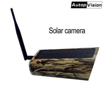 WIFI lauko medžioklės kamera, pradžia saugumo priežiūros 1080P Saulės kamera, vidinis saulės skydelis