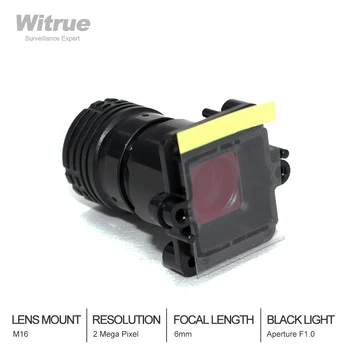Witrue Star light CCTV Lens 2 Mega Pixel 6mm 1/2.7