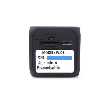 WJ03 Mini Baterija IP kamerų Stebėjimo Nuotolinio Peržiūra HD Objektyvas 1080P WIFI, Įrašymas, įrašymo, Judesio Aptikimo