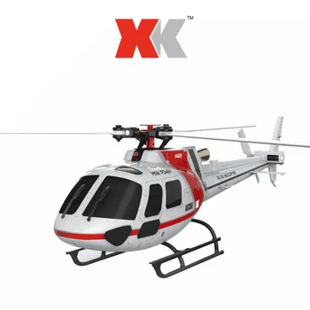 WLtoys XK K123 V931 6CH Brushless AS350 Masto 3D6G Sistemą, RC Sraigtasparnis RTF Atnaujinti Berniukų Žaislas Dovanos Nuotolinio Valdymo Plokštumos