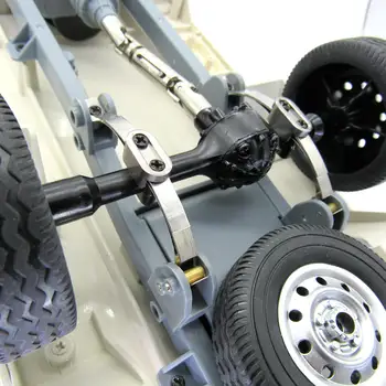 WPL D12 RC Automobilių atsarginės dalys atnaujinti metalo pavasario laikiklis amortizatorius fiksuota sėdynės