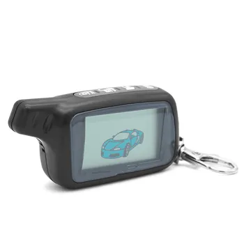 X5 LCD Nuotolinis Valdymo Raktas Fob rusijos Versiją Transporto Saugumo dvipusis automobilių signalizacijos sistemos TOMAHAWK X5 Keychain
