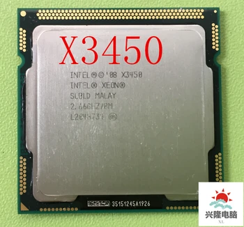 Xeon X3450 Quad Core 2.66 GHz/8M/2.5 GTs SLBLD Socket LGA1156 CPU Procesorius nemokamas pristatymas
