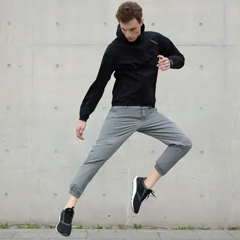 Xiaomi Amazfit Vyras Jogger Kelnių Užtrauktukas Kišenėje Quick Dry Atspindys Sporto Fitneso Kelnės Mens Running Sportinę Mėlyna L