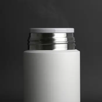 Xiaomi Mijia 350ml Nerūdijančio Plieno Vandens Butelis Lengvas Termosas Vakuuminės Izoliacijos užraktas šaltos Kavos Puodeliai Kelionės Butelis Puodelis