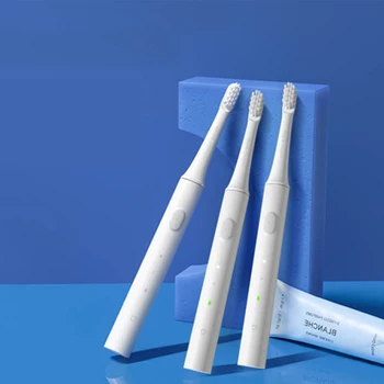 Xiaomi Mijia Elektros dantų šepetėlį T100 Suaugusiųjų Ultragarsinis Automatinio dantų šepetėlį USB Įkraunamas dantų Šepetėlis Už 360 Burnos Valymas