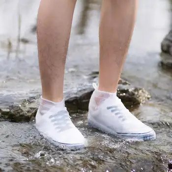 Xiaomi mijia youpin silikono rain boot padengti vandeniui neslidus lietaus batai kišenėje laikymo vyrų ir moterų lietaus batai
