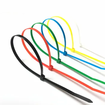 Xingo 8 Colių Nailono Laidą Zip Ryšių su Savaiminio Fiksavimo spalvinga laidą Zip Kaklaraištis Linijos Wire Wrap Zip Ryšių 500pcs