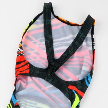 YINGFA 678 Profesinio Mokymo Konkurencijos maudymosi kostiumėlį vientisi maudymosi kostiumėlį, Vandeniui atsparus Chloro Atsparus 2020 Naujas Moterų maudymosi Kostiumėliai