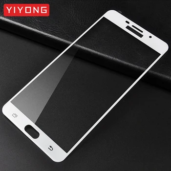 YIYONG 2.5 D Visą Ekraną Padengti Stiklo Samsung Galaxy S7 S6 Grūdintas Stiklas S 7 6 Screen Protector Filmas 