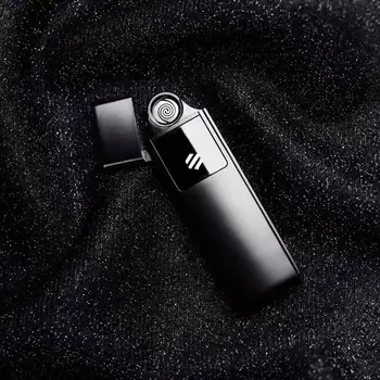 Youpin Bee Metalo Elektroninių Cigarečių Degiklio USB Įkraunamą Jutiklinį Ekraną Vėjo Cigarečių Dalykėlių Vyrų Užtikrinti, kad Ne Gaisro