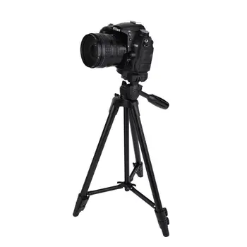 YUNTENG VCT-520 Nešiojamų Trikojis + Slopinimas, Galvos ir Krepšys Canon Nikon DSLR Fotoaparatas YUNTENG 520