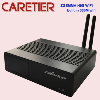 ZGEMMA H9S bulit į 300M WIFI DVB-S2X Multistream 4K UHD Palydovinis Imtuvas Paramos Tarpinės 1pc