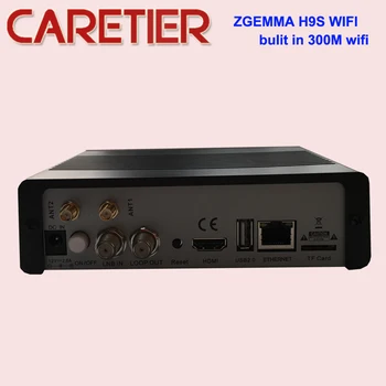 ZGEMMA H9S bulit į 300M WIFI DVB-S2X Multistream 4K UHD Palydovinis Imtuvas Paramos Tarpinės 1pc