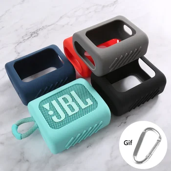 ZOPRORE Kelionės Apsauginiai Silikono Atsistoti Nešiojimo dėklas, skirtas JBL EITI 3 GO3 Portable Bluetooth atsparus Vandeniui Garsiakalbis