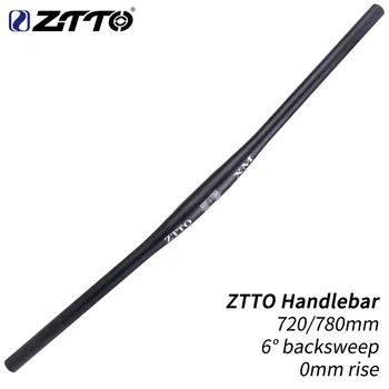 ZTTOMTB bike720mm 780mm rankenos 31.8 mm aliuminio lydinio rankenos horizontalios juostos tiesiai vamzdis sutirštės tiesus vamzdis rankenos