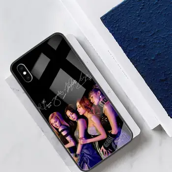 ZUOHC KPOP BLACKPINKS LISA Telefono dėklas Stiklo Dizainerio Iphone 12 Pro Max Atveju 11 Pro MAX X XR XS 6S 7 8 Plius